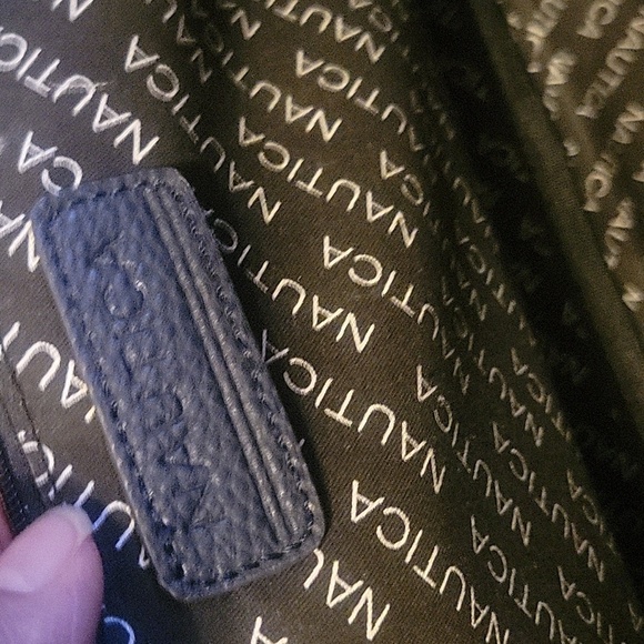 Nautica Blue and White Shoulder Bag - Picture 9 of 10